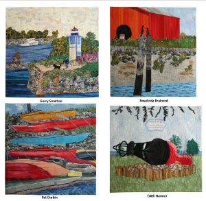 These quilts were displayed at Grand Rapids AQS show where they were juried into the Ultimate Guild Challenge show.  The good news is that they received 3rd place there.
